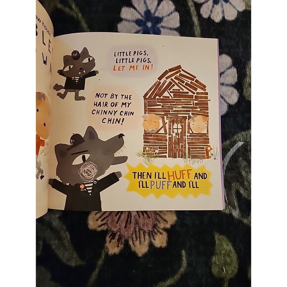 Library of Congress Three Little Pigs Bedtime Classics Carly Gledhill 2020 Book - Picture 5 of 8